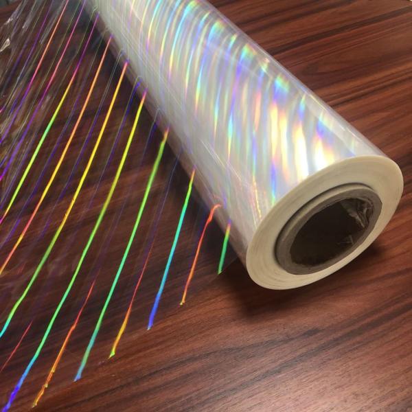 Quality Factory Direct - Sold Soft Transparent Holographic Film for Cosmetic Packaging with Moisture - Proof Feature wholesale