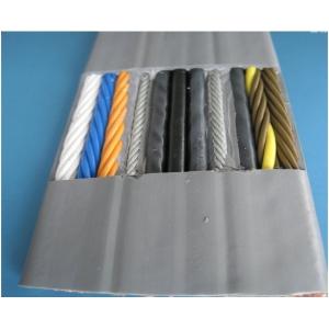 Shielded Flat Cable with Steels with CAT6E Network cable for Elevator or Lift