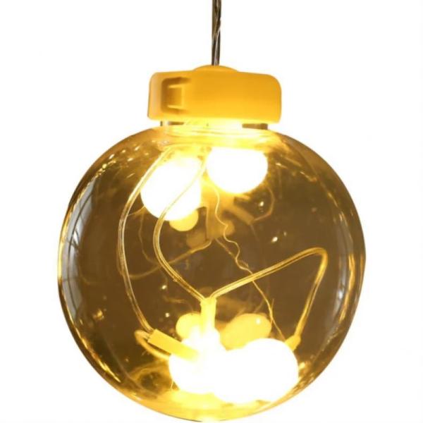 LED Wishing Ball Curtain String Lights Fairy Garland Lights Window Bedroom Wedding New Year Christmas Festival Decoratio