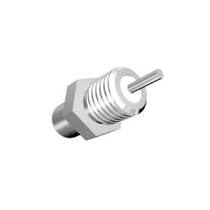 Straight Female MMCX RF Connector 50Ω Impedance With Silicone Rubber Sealing