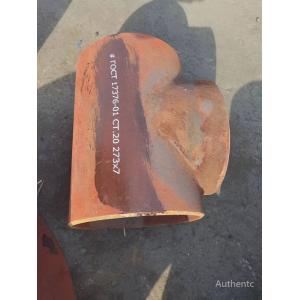 China Din Standard Carbon Steel Elbow Tee For Chemical Application on sale