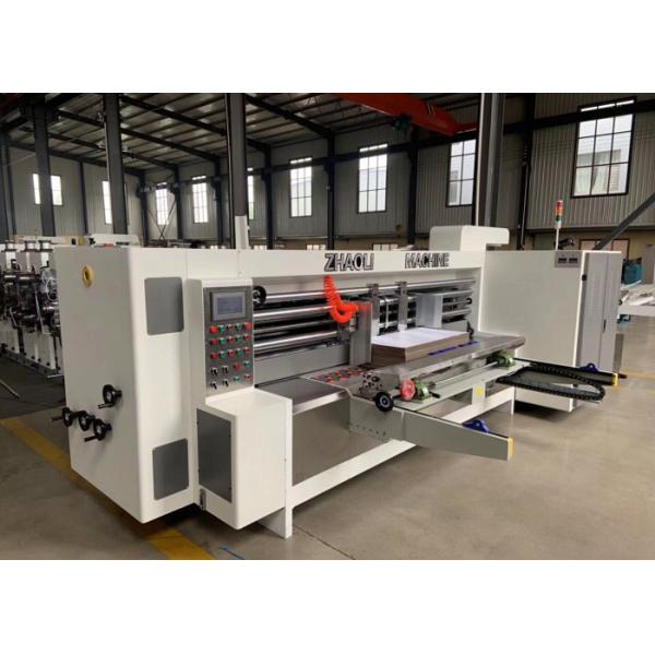 Quality 282 Diameter  2400 X 900 Model Automatic Vacuum Feeder Corrugated Board Slotting Creasing Machine wholesale