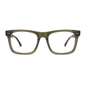 Classic Square Acetate Eyeglass Optical Frame For Men And Women