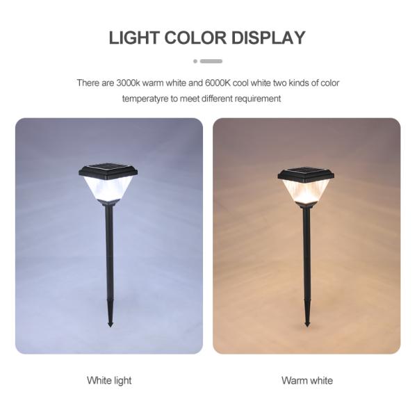 IP66 Waterproof Outdoor Garden Easy Stall All In One ABS Pathway Lights For Park Yard Patio Villas