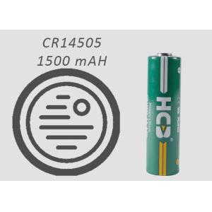 China AA Spiral Hermetic Sealing 1500mAh Lithium Mno2 Battery For Smoke Detectors Non-rechargeable NB IOT LORA GSM on sale