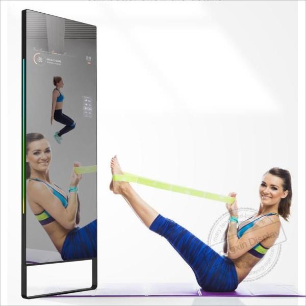 49inch Fitness Exercise Mirror Screen Virtual Trainer 49 Lcd Android With Body