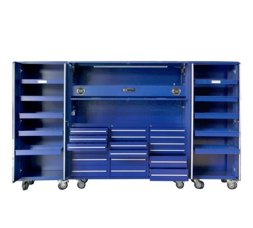 Quality Workshop Garage Heavy Duty Powder Coating Tool Storage Cabinet with Wheels wholesale