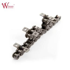 Riveted Motorcycle Sprocket Chain , Natural Color Custom Motorcycle Chain