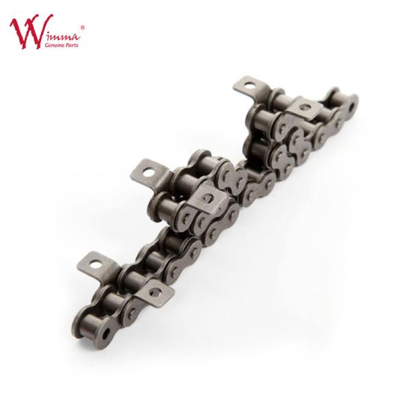 Quality Riveted Motorcycle Sprocket Chain , Natural Color Custom Motorcycle Chain wholesale