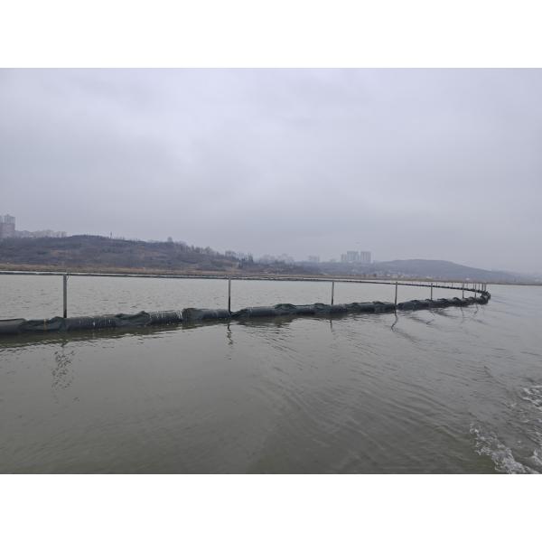 Quality Controlled Containment Area Sedimentation Control with Silt Screen Made of Rubber and Foam Filled BOOM Material wholesale