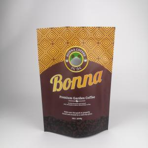 Cheap Custom Resealable Smell Proof Kraft Paper Packaging Bags For Powder Gummie Candy With Logo for sale