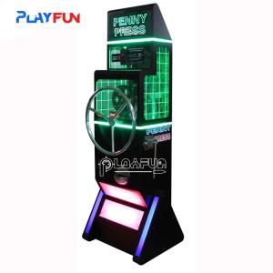 Kids Arcade Game 1 Player Penny Souvenir Coin Press Machine
