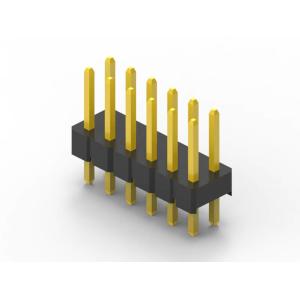 PCB Board 2.54 Mm Pitch Connector , Pcb Pin Connector Insulation Resistance