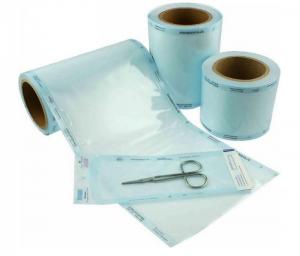 Cheap Reinforced Film Gamma Sterilization Pouches Clean Fibre Free Opening  Superior Barrier for sale