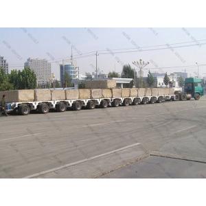 Cheap Modular Semi Trailer With 200/250/300/500 Tons Payload And Heavy Mechanical Suspension for sale