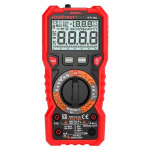 analog multimeter specifications With probe to measure voltage Temperature