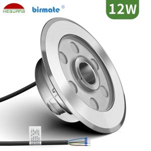 China 12W 24V Monochromatic IP68 LED Fountain Lights 6500K CCT on sale