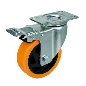 1-4 Inch Tread Width Industrial Swivel Casters Featuring Precision Ball Bearing for Smooth Rolling