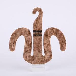 3mm Biodegradable Customized Sandal Paper Hanger Cardboard Hanger Hooks
