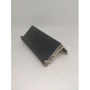 China Sandblasted Black Anodized Metal Prototype Fabrication Aluminum Solar Frame Bracket on sale