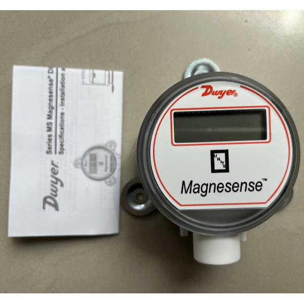 Digital Differential Pressure Gauge Wall Mounting Magnesense MS-111-LCD
