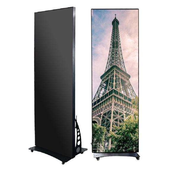 Wireless 3G 4G Mirror Smart LED Poster Display Infrared 6 Point Multi Touch