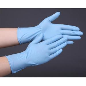 China Disposable Nitrile gloves with powdered / powder free on sale