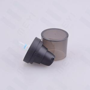Matt Black Plastic Cream Foundation Pump 18/410 Outer Spring With AS Cap