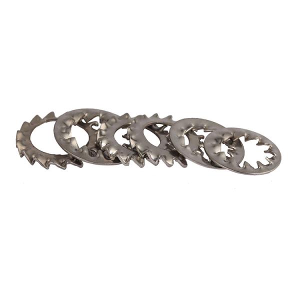 Din6798 External Teeth Serrated Lock Washers Machine Accessories Metric Toothed Lock Washers