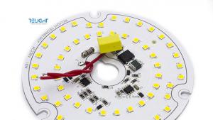 Cheap Aluminum Round 54*72mm 40W FR4 100lm/w SMD Led Module for sale