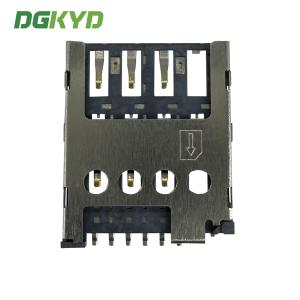 MICRO SIM Card Slot Drawer Style Card Slot Interface 1.45H 8P Telephone Card