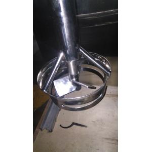 Gelatin Mixer 800L Stainless Steel Mixing Tanks Holding Tank With Platform