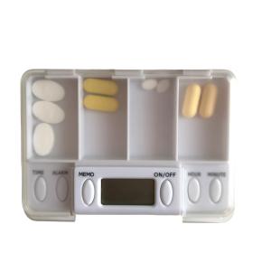 China Wholesale Electric Digital Pill Box Case With Alarm Weekly Pill Case Pill Container on sale