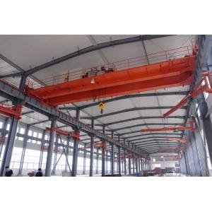 Electric Trolley Double Girder Overhead Crane 10ton With Remote Control