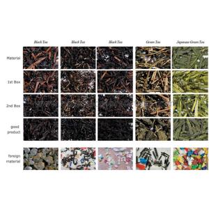 4KW CCD Camera LED Control 0.8Mpa Tea Color Sorter