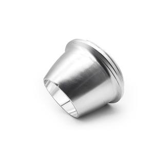 Silver OEM Turning Aluminum CNC Machining Parts With Anodizing Service