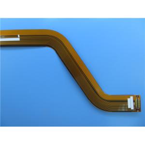 China Flexible Printed Circuit FPC on Polyimide with 90ohm Impedance Controlled on sale