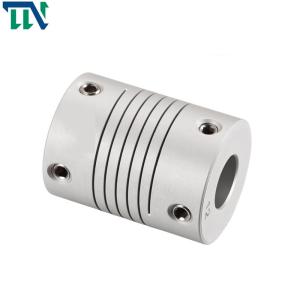 Spring Flexible Rotary Encoder Coupling 10mm To 6mm 8MM Screw Thread Winding