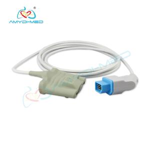 Spo2 Sensor Trapezoid 15P 3M Gray Adult Pediatric Reusable Spo2 Sensor TPU