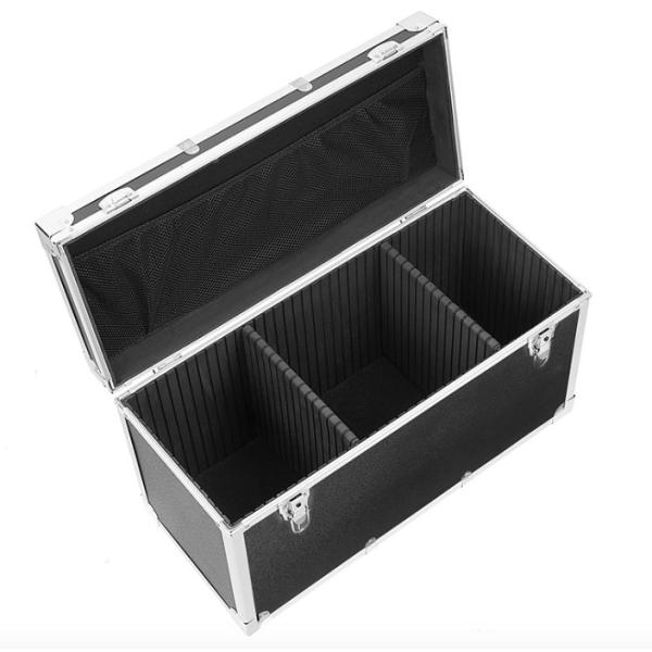 Quality Lockable Aluminum Tool Case With ABS Panel Dividers Insert wholesale