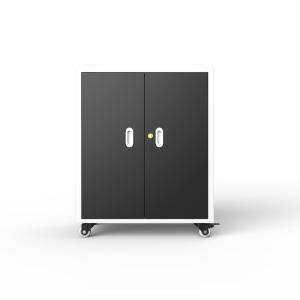 30 Ports Laptop Charging Cabinet with 4 Wheels and Brake 720*530*940mm Dimension