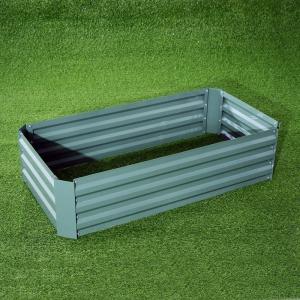 Cheap Eco Friendly 80x60cm Galvanized Metal Raised Beds for sale
