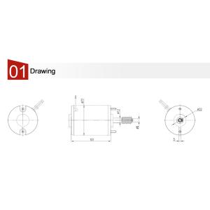 Parking Gate DC Motor