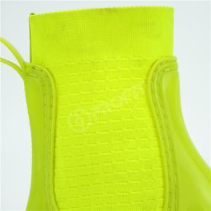 Reusable High Heel Rain Boots , PVC Anti Slip Rain Boots