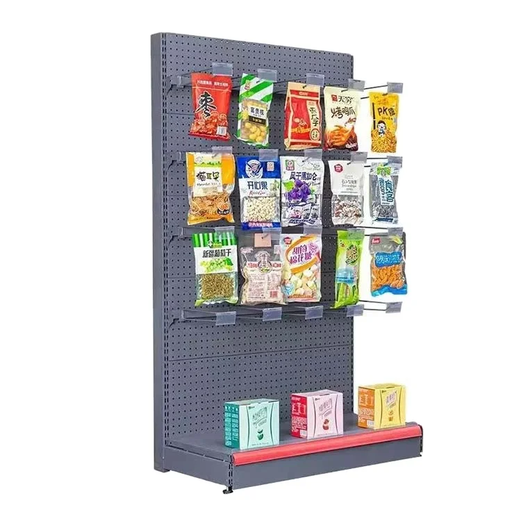 Factory customized color size retail store gondola wholesale steel supermarket store shopping display racks minimarket shelf