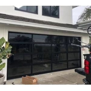 Aluminum Alloy Sectional Door Sound Insulation Powder Coating Safety Manual Or