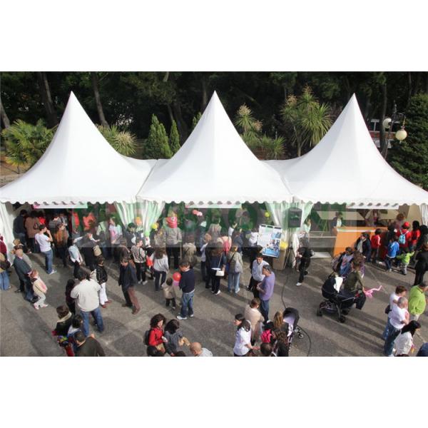 Quality Fast Set Up Pagoda Party Tent High Peak Shape Aluminium Structure Stable wholesale