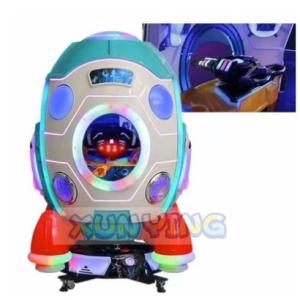 MP5 Screen Kiddie Rides Amusement Coin Operated Space Capsule Game Machine Age 8