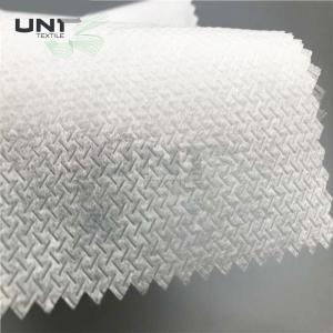 T Pattern Fusible Interlining Long Fiber Spunbond Non Woven Fabric Rolls For