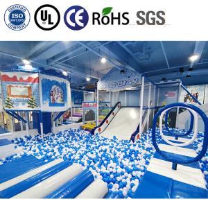 Custom Theme High Capacity Indoor Playground with 3D Installation Instructions